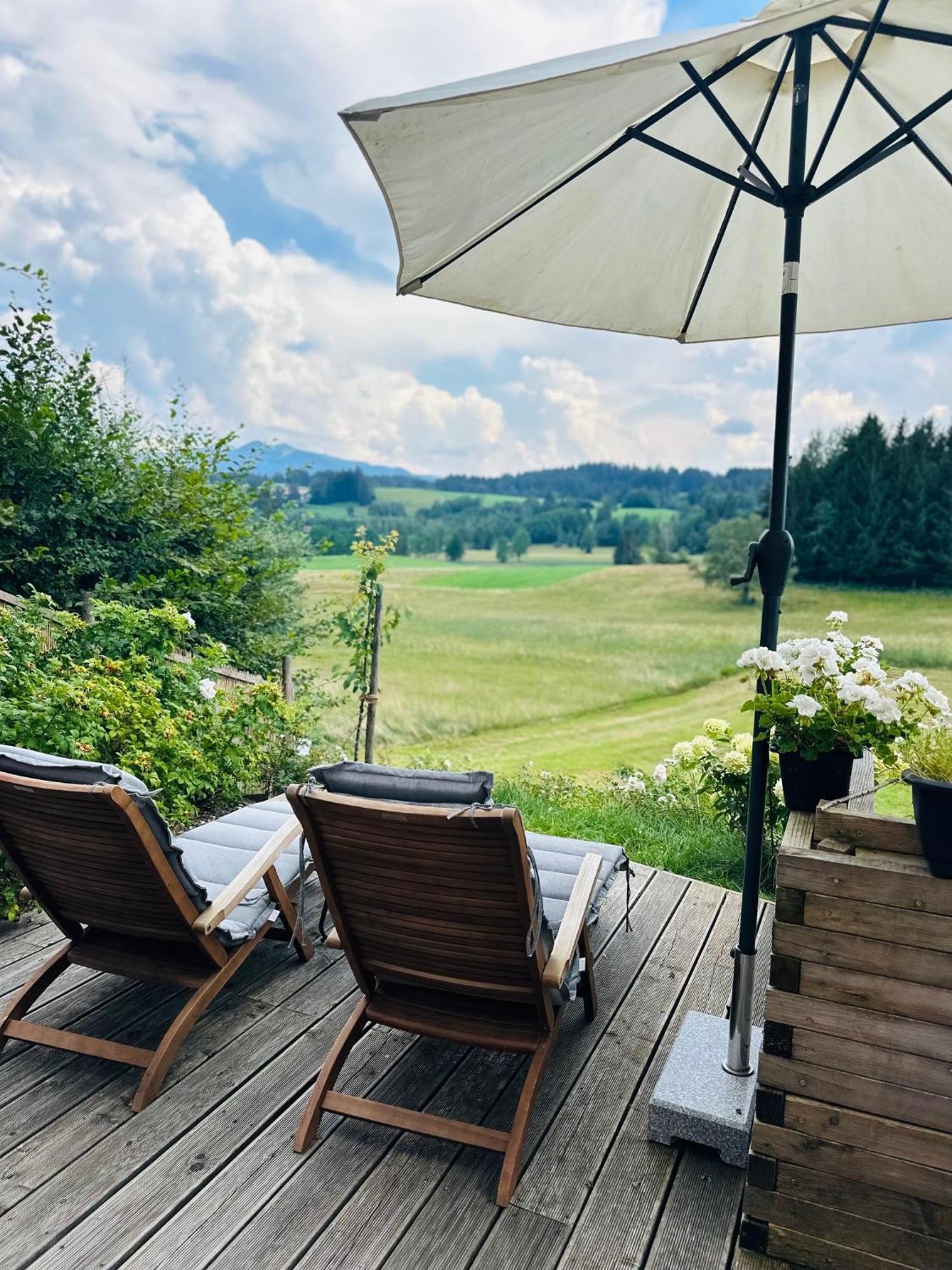 Vila Alpen Wohlfuehlquartier Bayersoien Exteriér fotografie